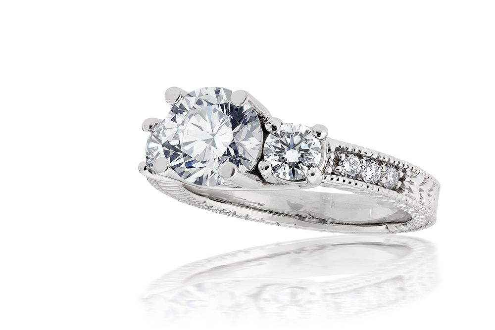 Hand Engraved Ring | Ethical Wedding Rings | J&E