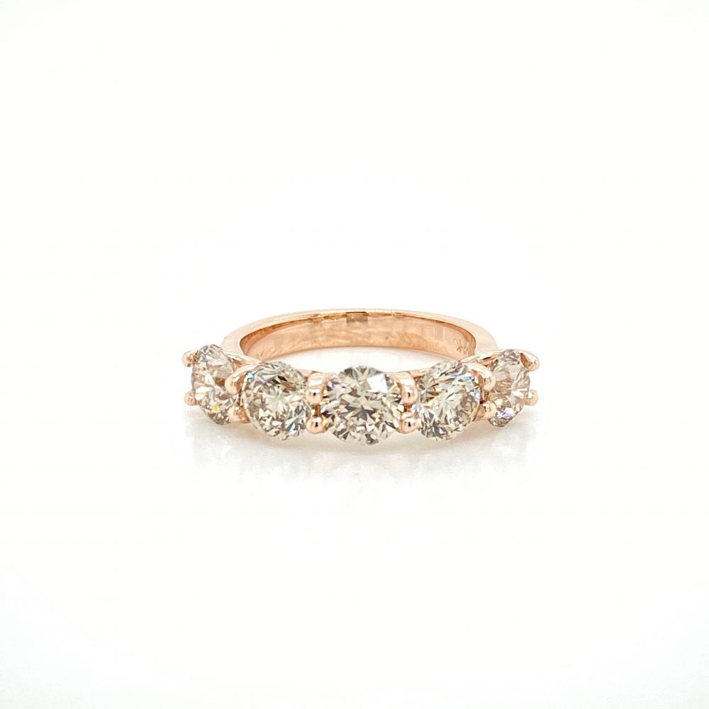 9K I1 Brown Diamond Gold Ring-3710MU | Juwelo